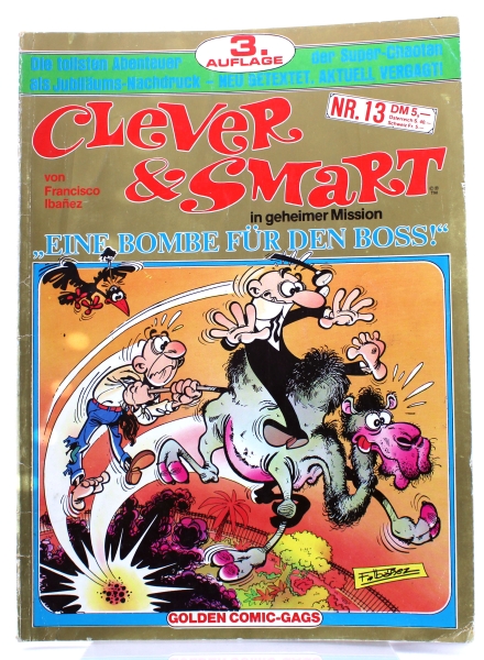 Clever & Smart in geheimer Mission Comic Album Nr. 13: Eine Bombe für den Boss!